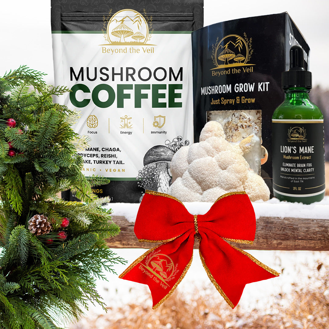 Mushroom Coffee, Lion's Mane Dual Extract & Grow Kit