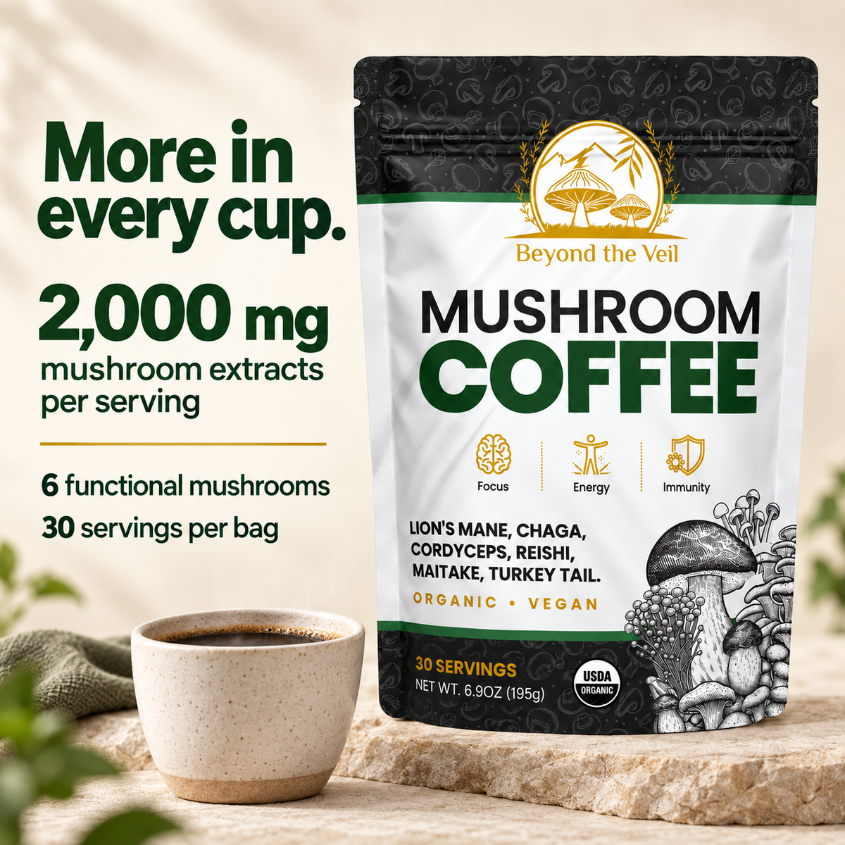 Mushroom Coffee