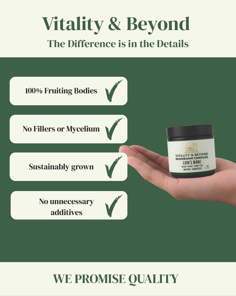 Product packaging with text highlighting features on a green background